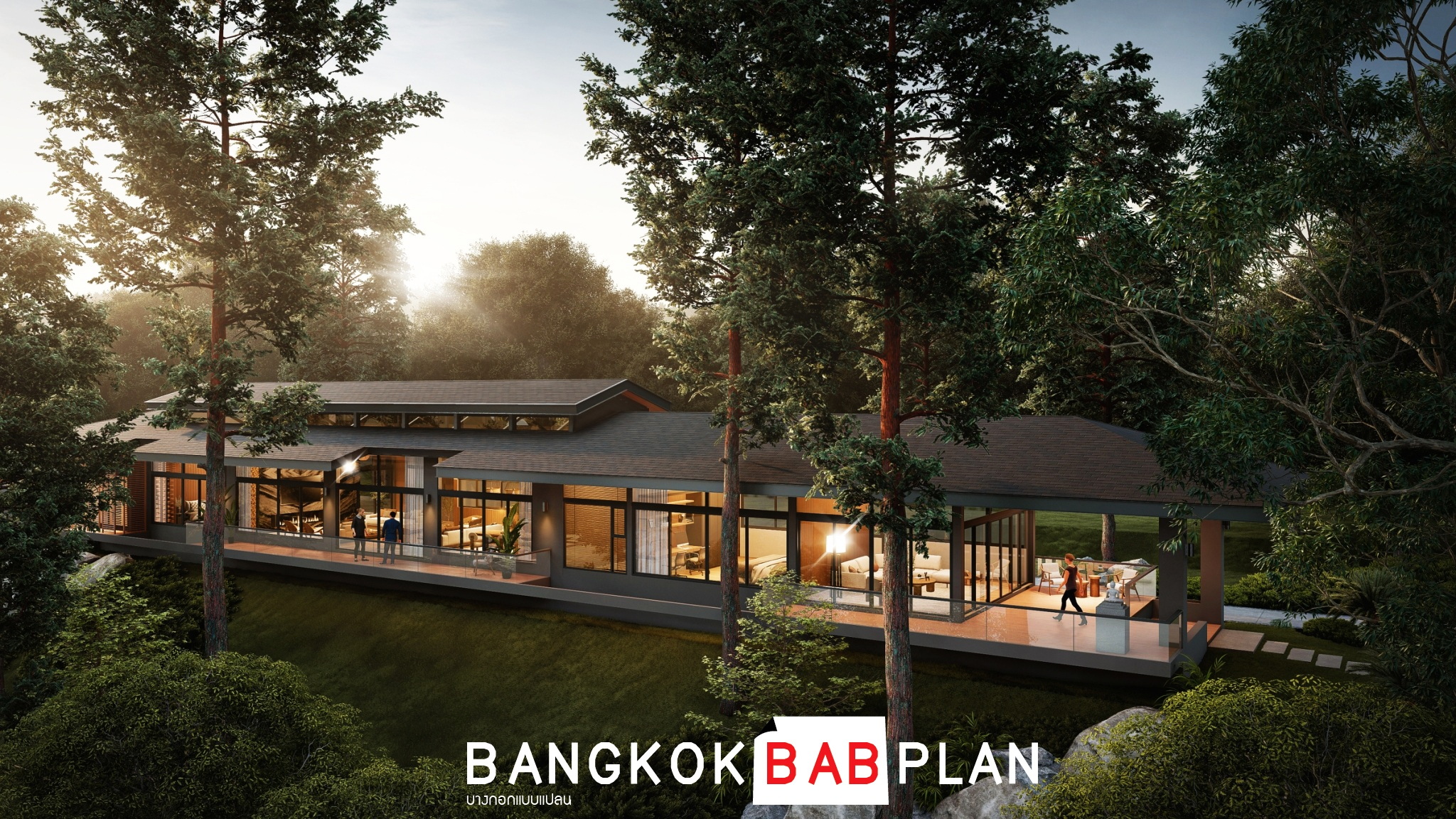 ผลงาน ออกแบบบ้านหรู 530 ตร.ม. งบประมาณ 18.70 ล้าน 6