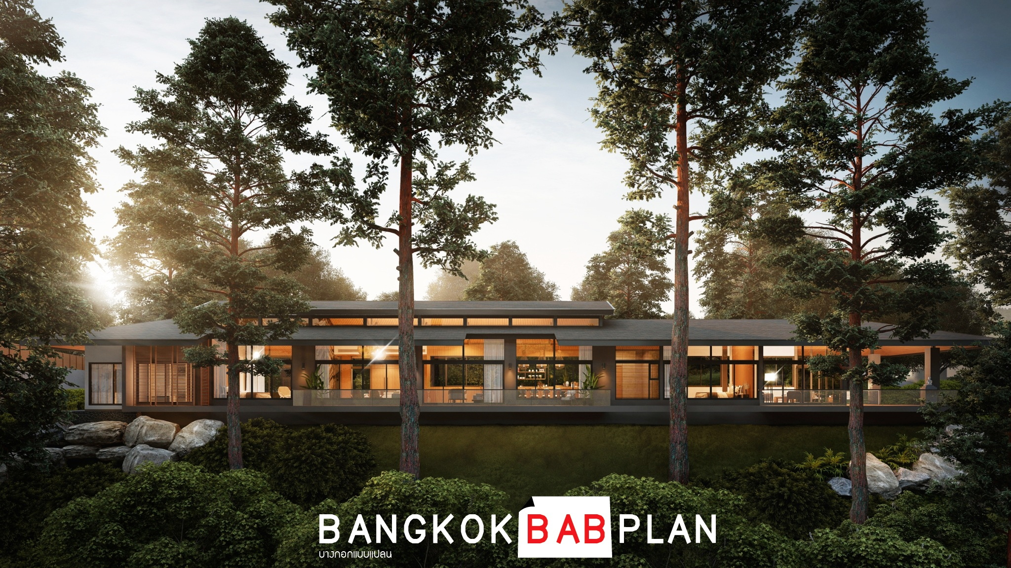 ผลงาน ออกแบบบ้านหรู 530 ตร.ม. งบประมาณ 18.70 ล้าน 5